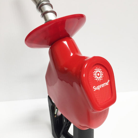 Red Nozzle Cover with Supreme+ Message - Includes Splash Guard (Mexico)